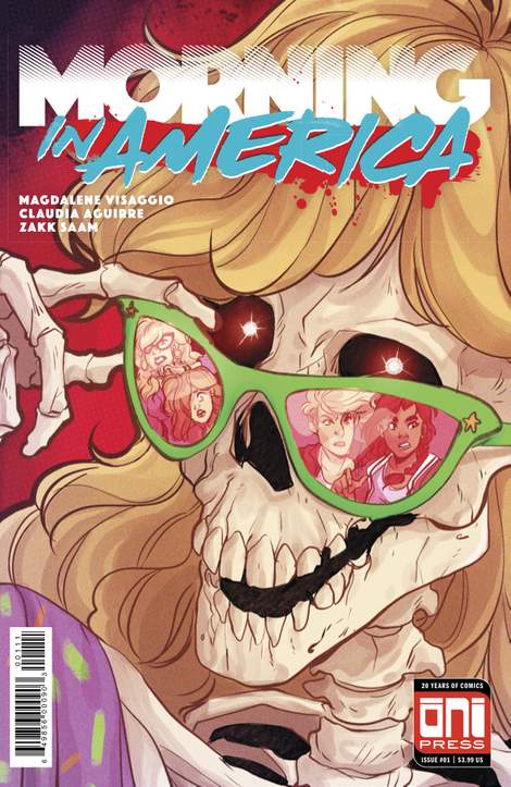 Illustration for article titled A teenage girl gang bikes into action in this Morning In America exclusive